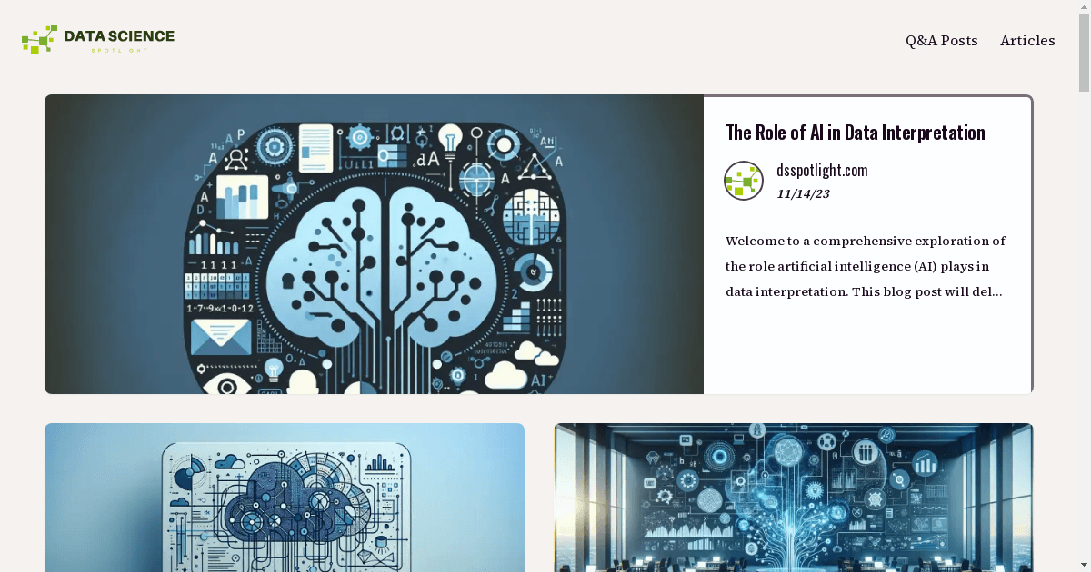 banner image for: Presentamos DSSpotlight.com: La plataforma cumbre para entusiastas y profesionales de la ciencia de datos.