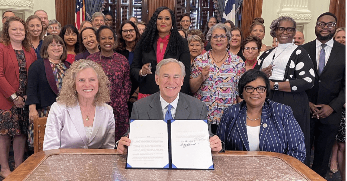 banner image for: Le Texas met fin à la taxe de vente d'État sur les produits menstruels.