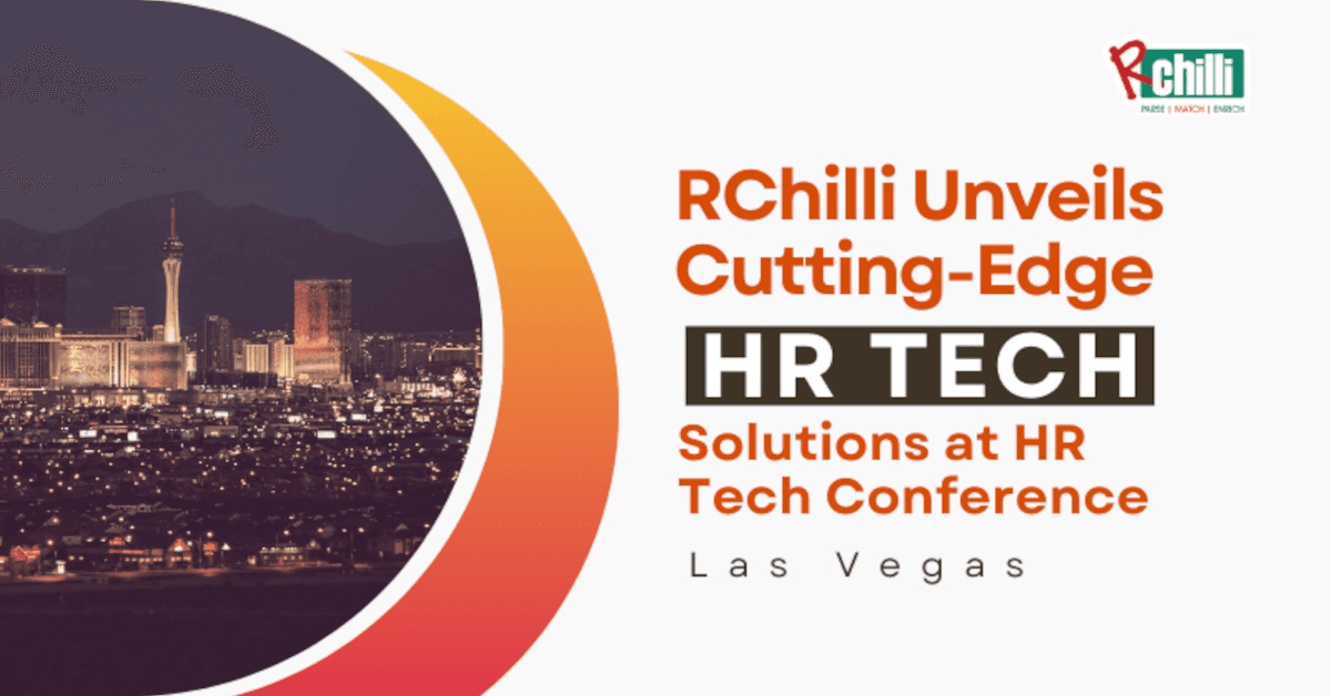 banner image for: RChilli presenta soluciones de tecnología de vanguardia para recursos humanos en la conferencia HR Tech, Las Vegas.