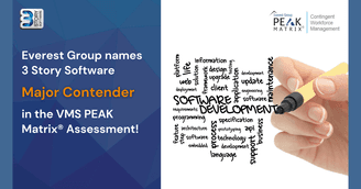 banner image for: 3 Story Software (3SS) Named a ‘Major Contender’ in Everest Group’s VMS PEAK Matrix® Assessment